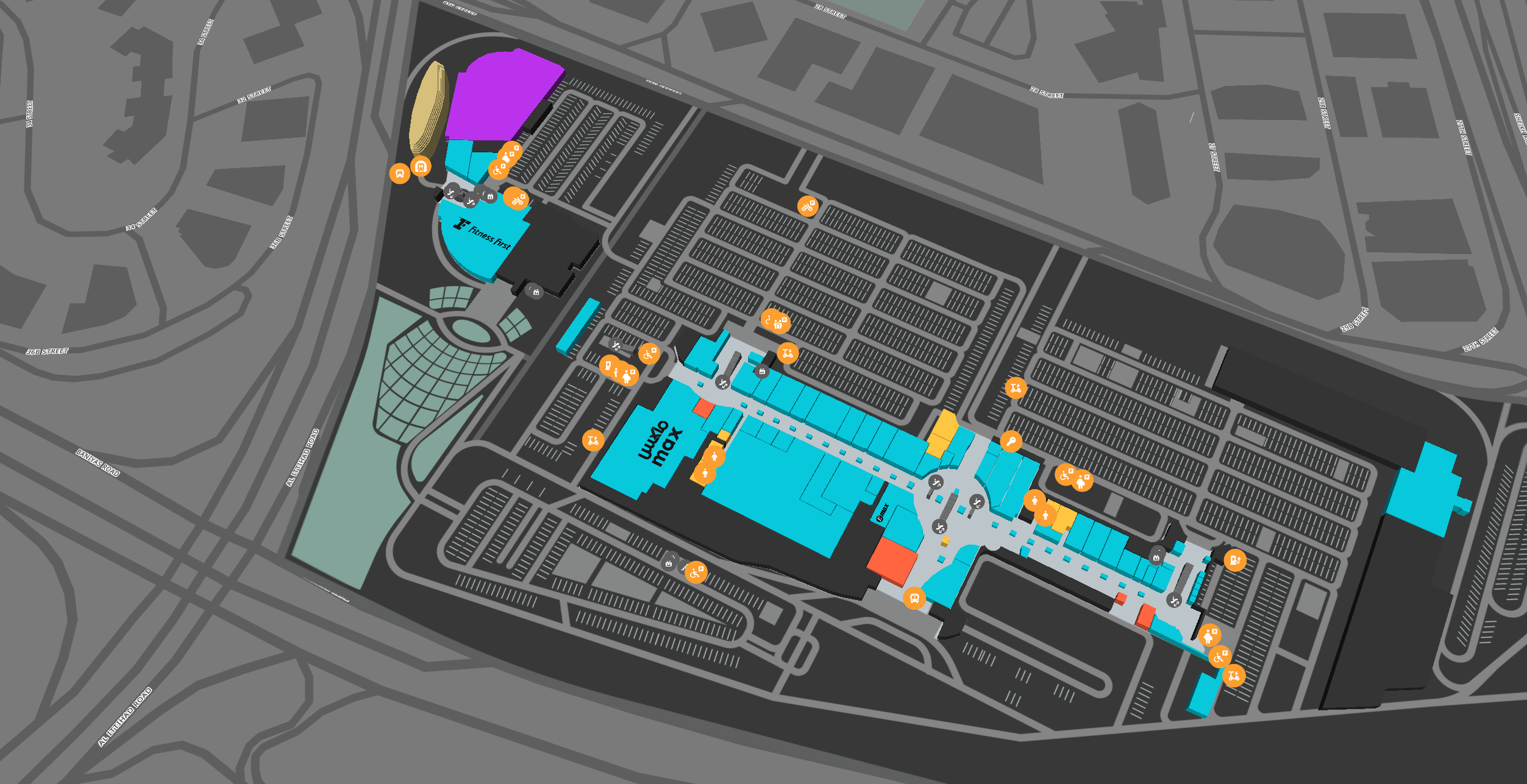 City Centre Deira - Map